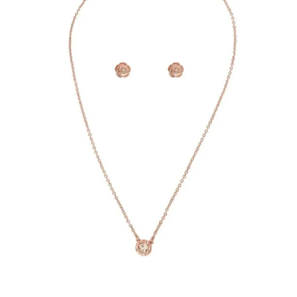 Coach necklace & earrings - Picture 9 of 10